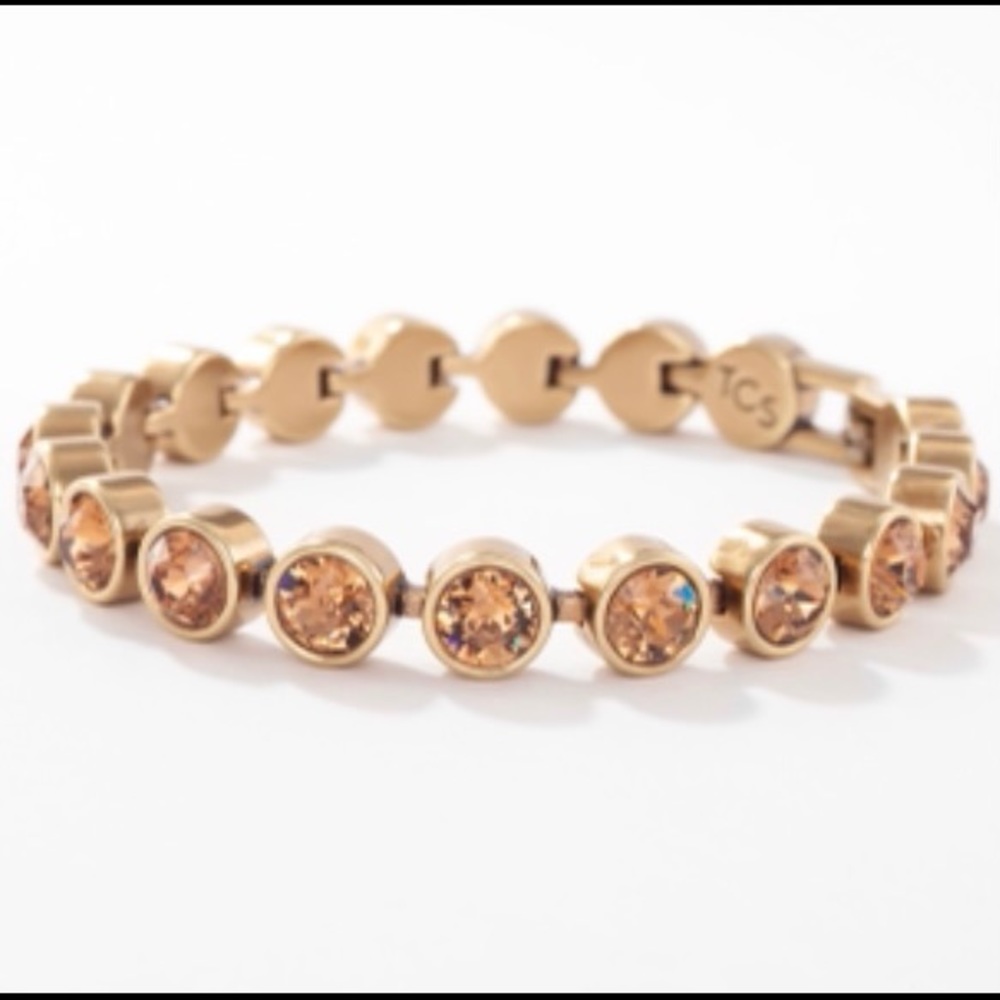 Swarovski Bronze Goddess Ice Bracelet - Picture 2 of 5